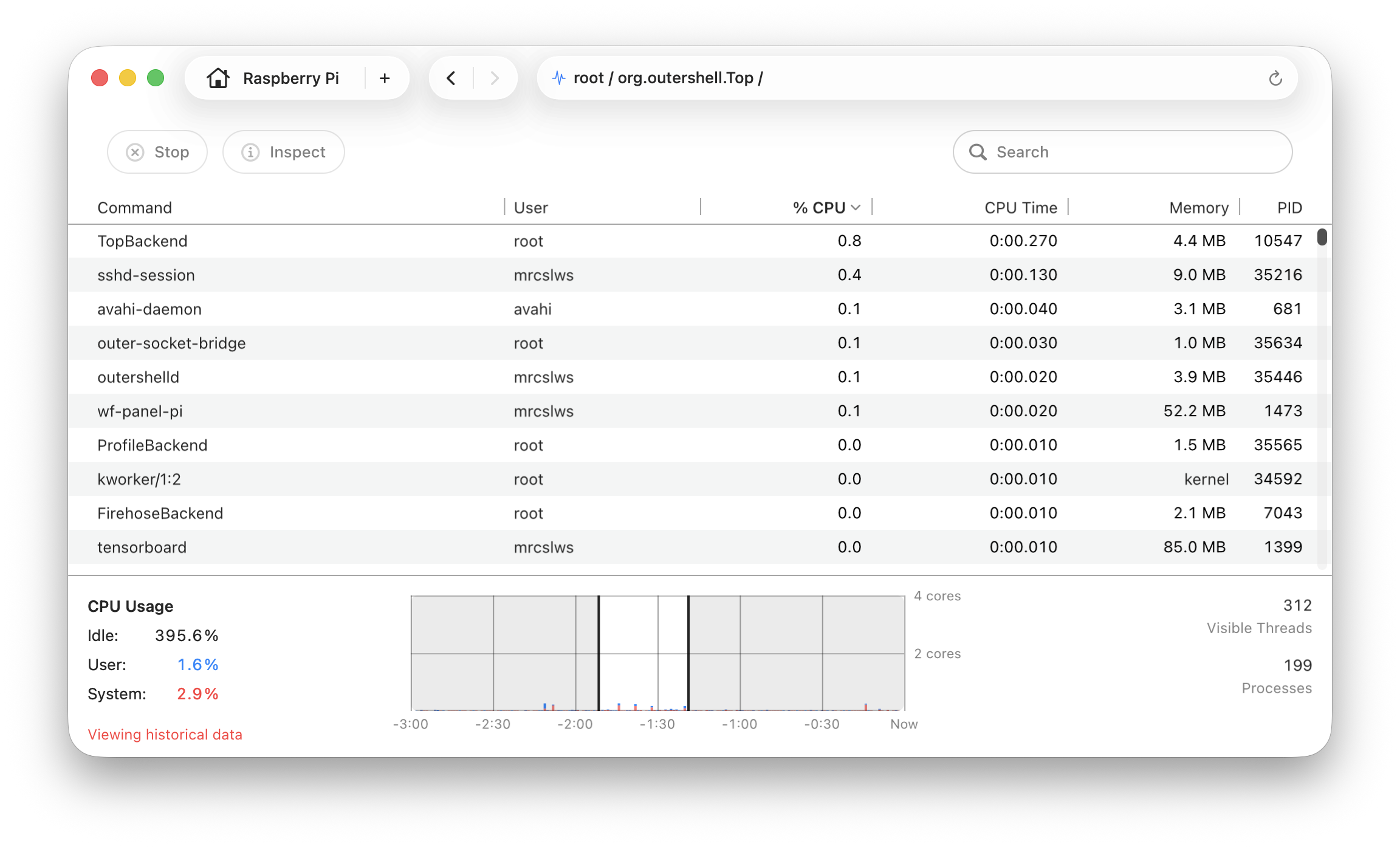 Outer Loop native app screenshot